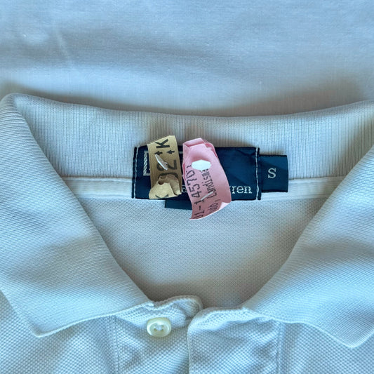 Polo Blanco Clásico Ralph Lauren – Talla S
